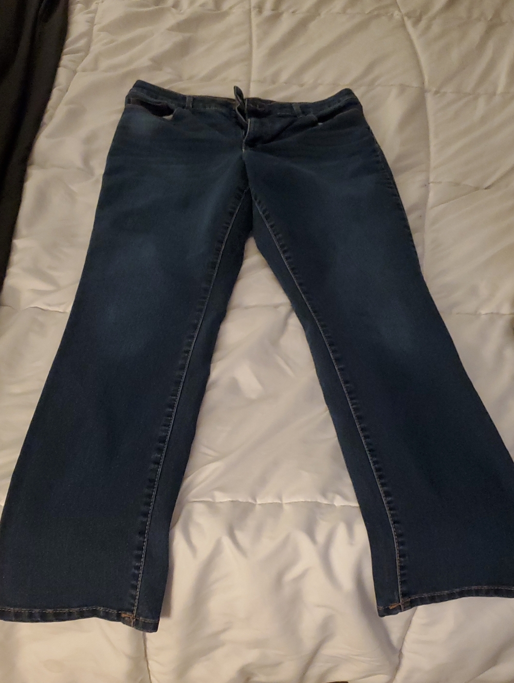 BANDOLINO "AMY" Women’s Dark Blue Straight-Leg Jeans